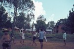 Image: Playing volleyball: Friends School,...