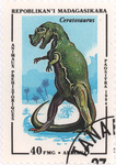 Front: Prehistoric Animals: Ceratosaurus: ...