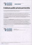 Front: A delicate public-private partnersh...