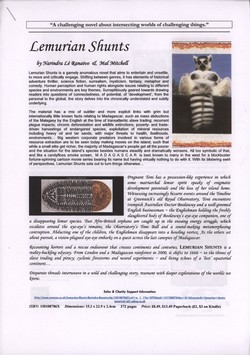 Lemurian Shunts by Narindra Lé Ranaivo & Mal Mitchell: Advance Information Sheet