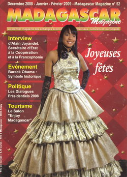 Madagascar Magazine: No. 52: Decembre 2008-Janvier-Fevrier 2009